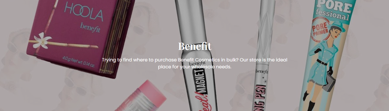 Benefit wholesale